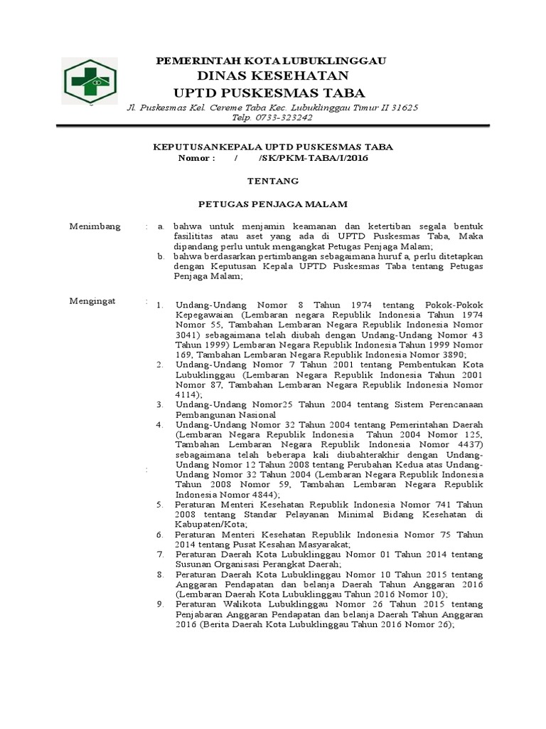 Contoh Surat Tugas Jaga Malam Guru Paud Kali ini yang akan menjadi topik pembahasan kita adalah mengenai Contoh Surat Tugas Lengkap TerbaruLalu apa itu surat tugas dan bagaimana bentuk dari surat tugas itu sendiri.