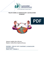 Relato Sobre La Comunicación y Las Relaciones Humanas PDF