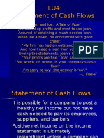 LU4: Statement of Cash Flows