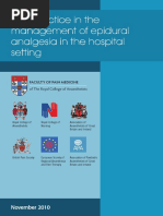 Pub Prof EpiduralAnalgesia2010