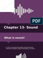 Chapter 13 - Sound