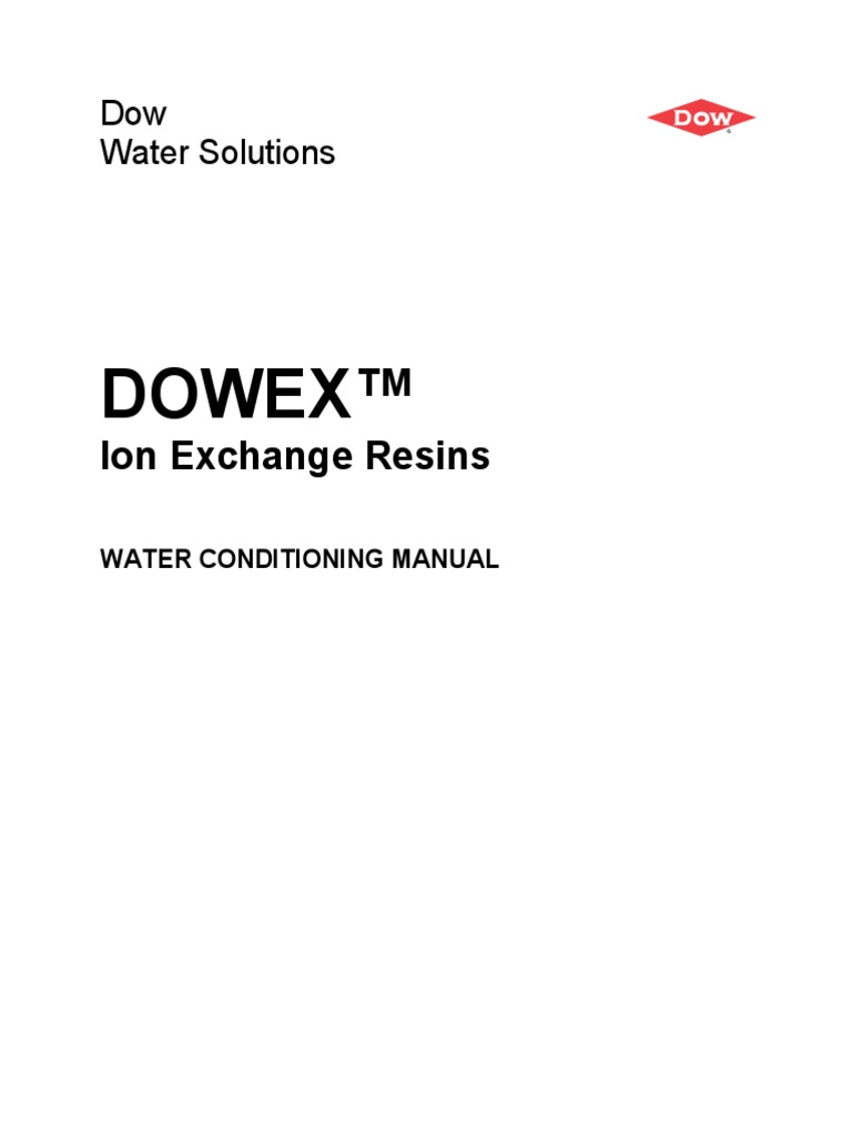 Dowex Ion Exchange Resins PDF Ion Exchange Ion