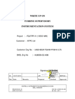 Write Up On Turbine Supervisory Instrumentation System: Project: - FGUTPP-IV (1X500 MW) Customer: - NTPC LTD