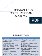 Perbedaan Ileus Obstruktif Dan Paralitik