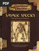 3.5 Savage Species