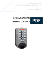 Oferta Control Acces 19.10.2016