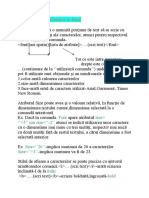 Formatarea Caracterelor in HTML 