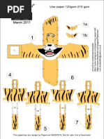 Download Macan Lucu Papertoys Verpaperroni by Obat Dot In SN342900945 doc pdf