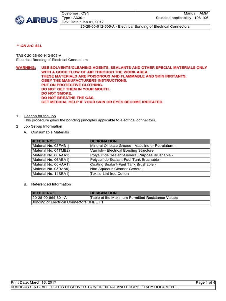 Electrical Bonding of Electrical Connectors PDF Metals Electricity