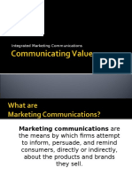 Communicating Value