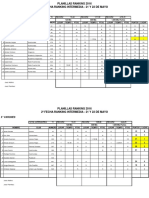 2da Fecha Intermedia Resultados