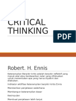 Critical Thinking