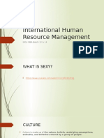 DAY TWO International Human Resource Management