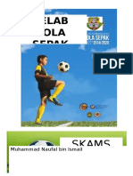 Cover Muka Depan Kelab Bola Sepak