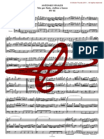 Partitura Vivaldi Rv 82-85-93 Liuto