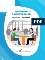 CONSTITUCION Y FORMALIZACION DE EMPRESAS