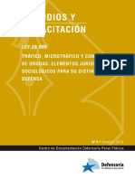 Trafico, Microtrafico y Consumo PDF