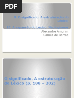 Apresentação Lexicologia
