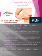 Prevencion de Cancer de Mama