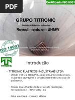 Grupo Titronic - Apresentação Revestimento