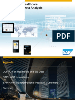 SAP HANA in Healthcare: Real-Time Big Data Analysis: David P. Delaney, MD