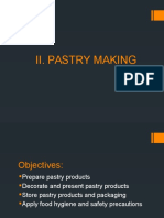Ii. Pastry Making