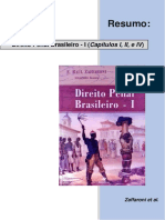 RESUMO - Direito Penal Brasileiro I, de Zaffaroni Et Al. (Caps. I, II e IV) PDF