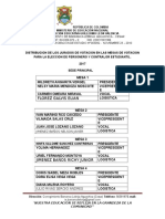 Acta de Escrutinio 2017..