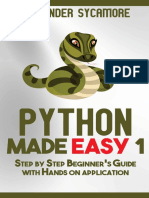 Old4a Python Python Made Easy 1 Hacking Beginners PDF