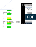 Dimensiones Columna