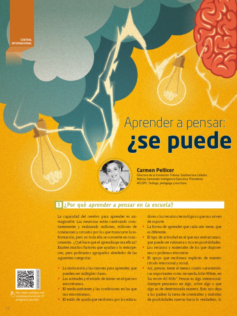 Aprender A Pensar | PDF
