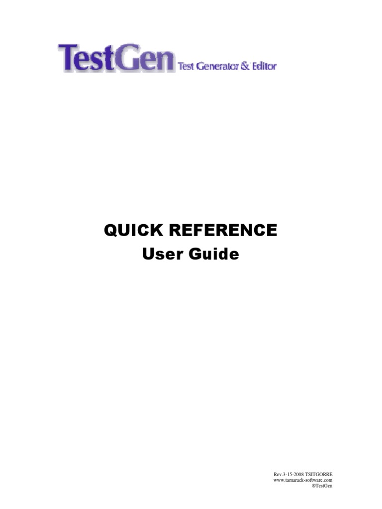 Quickreferencetghandout PDF | PDF | Business