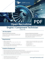 Open Recruitment: Engine / Component Technician