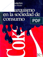 Murray Bookchin El Anarquismo en La Sociedad de Consumo