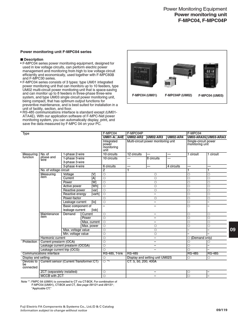 Power Monitoring | PDF | Relay | Electrical Connector