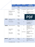 Jadwal smt.5