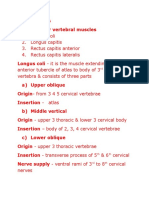 Sub Occipital Triangle