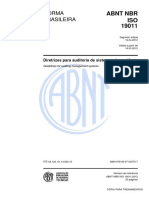 NBR Iso 19011 2012 - Treinamento