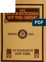 (1915) Catalogue of The Rice & Hutchins