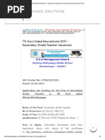 Download TN Govt Aided Recruitment 2017 - Secondary Grade Teacher Vacancies _ Government Jobs Portal by jangri1098 SN342980255 doc pdf