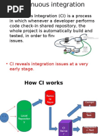 CI Reveals Integration Issues at A Very Early Stage