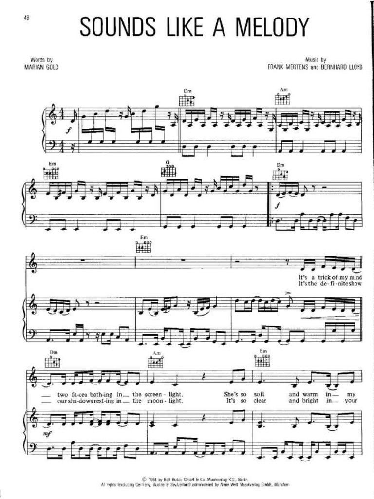Alphaville Sounds Like A Melody Traduzione In Italiano