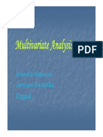 Pengantar Analisis Multivariat