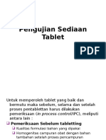 SEDIAAN TABLET