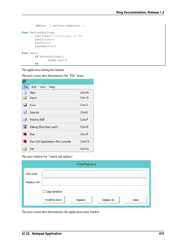 Ring Programming Language Book - Part 50 of 84 | PDF | Computing ...