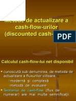 Metode de Actualizare a Cash-flow-urilor (Discounted Cash-flow)