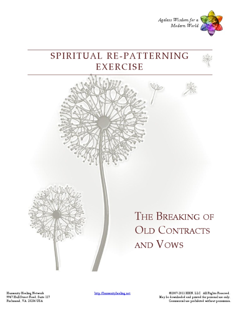 Spiritual Re-patterning Guide | PDF | Karma | Soul