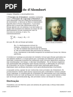 Princípio de d'Alembert
