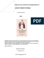 As Bodas Alquímicas de Christian Rosenkreutz PDF