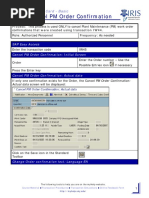 How To - Cancel PM Order Confirmation - IW45